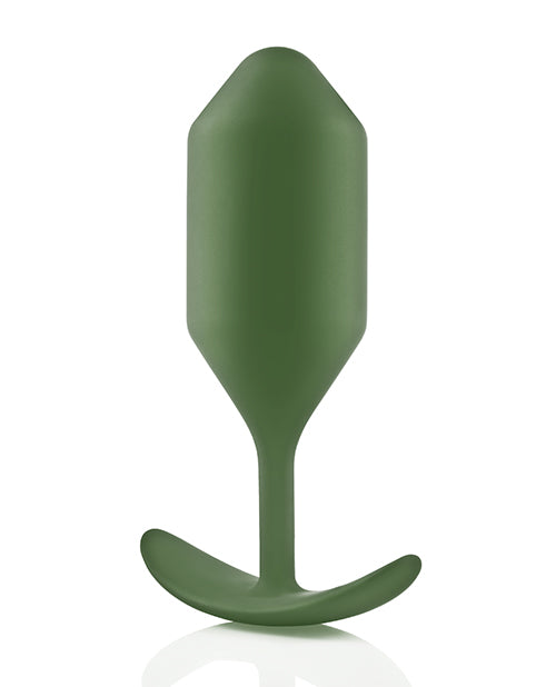 b-vibe b-Vibe Weighted Snug Plug 4 - 256g - Army - Image 3