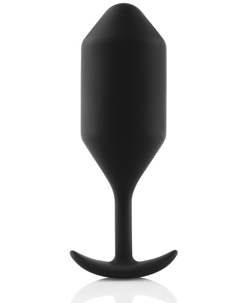 b-vibe b-Vibe Snug Plug 4 - 256g Weighted - Black - Image 2