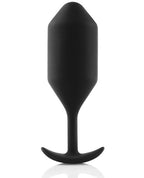 b-vibe b-Vibe Snug Plug 4 - 256g Weighted - Black - Image 2