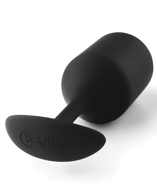 b-vibe b-Vibe Snug Plug 4 - 256g Weighted - Black