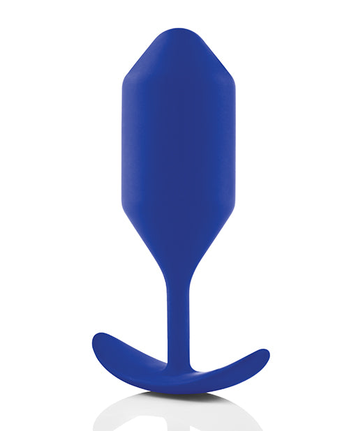 b-vibe b-Vibe Weighted Snug Plug 4 - 256g - Navy - Image 3