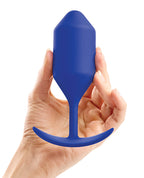 b-vibe b-Vibe Weighted Snug Plug 4 - 256g - Navy - Image 4