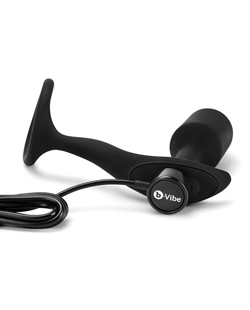 b-vibe b-Vibe Vibrating Snug & Tug Medium - 138g - Black - Image 5