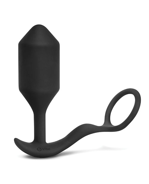 b-vibe b-Vibe Vibrating Snug & Tug XL - 265g - Black