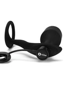 b-vibe b-Vibe Vibrating Snug & Tug XL - 265g - Black - Image 2