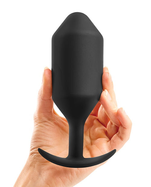 b-vibe b-Vibe Weighted Snug Plug 7 - Black - Image 4