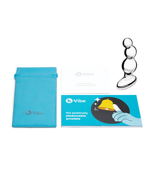 b-vibe b-Vibe Stainless Steel Anal Beads - Image 5