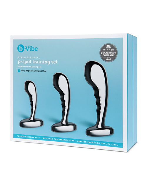 b-vibe b-Vibe Stainless Steel P-Spot Training Set - Image 2
