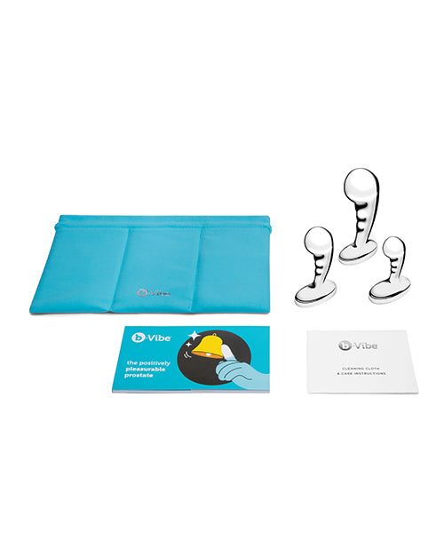 b-vibe b-Vibe Stainless Steel P-Spot Training Set - Image 5