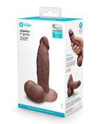 b-vibe b-Vibe Slipskin 6" Girthy - Brown - Image 7