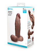 b-vibe b-Vibe Slipskin 8" Girthy - Brown - Image 7