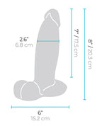 b-vibe b-Vibe Slipskin 8" Girthy - Brown - Image 6