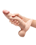 b-vibe b-Vibe Slipskin 8" Girthy - Cream - Image 4