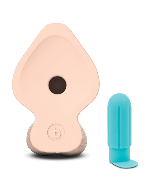 b-vibe b-Vibe Slipskin 8" Girthy - Cream - Image 5