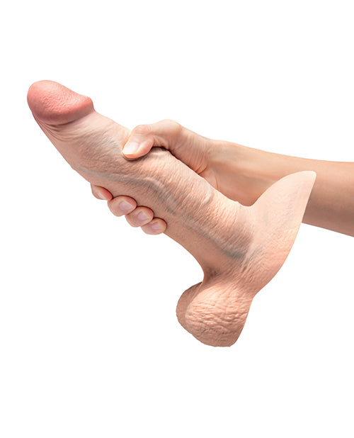 b-vibe b-Vibe Slipskin 9" Girthy - Cream - Image 4