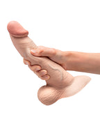 b-vibe b-Vibe Slipskin 9" Curvy - Cream - Image 4