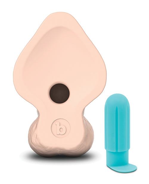 b-vibe b-Vibe Slipskin 9" Curvy - Cream - Image 5