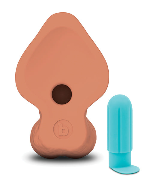 b-vibe b-Vibe Slipskin 9" Curvy - Mocha - Image 5