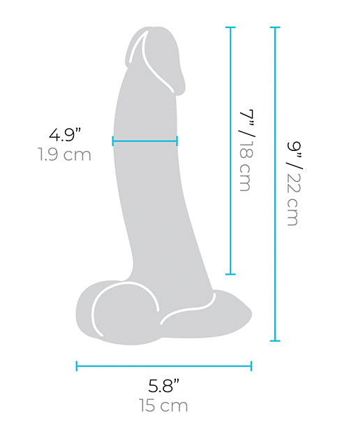 b-vibe b-Vibe Slipskin 9" Curvy - Mocha - Image 6