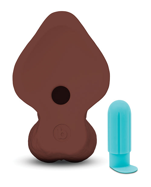 b-vibe b-Vibe Slipskin 10" Curvy - Brown - Image 5