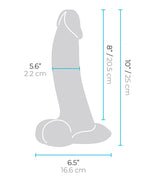 b-vibe b-Vibe Slipskin 10" Curvy - Brown - Image 6