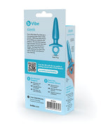 b-vibe b-Vibe Butties Sleek Tapered Plug - Blue - Image 6