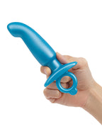 b-vibe b-Vibe Butties Hither Tapered Prostate Plug - Blue - Image 3