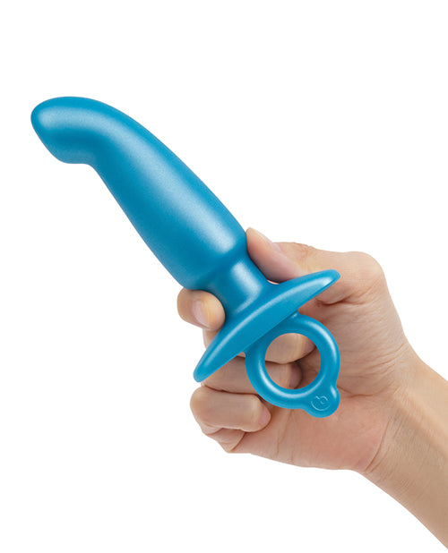 b-vibe b-Vibe Butties Hither Tapered Prostate Plug - Blue - Image 3