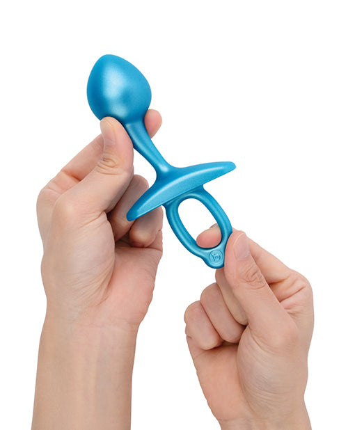b-vibe b-Vibe Butties Bulb Tapered Prostate Plug - Blue - Image 4