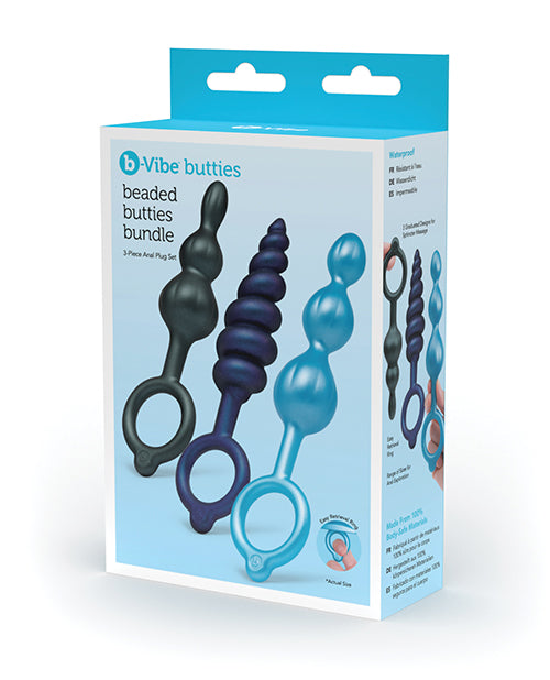b-vibe b-Vibe Butties Beaded Bundle - 3 Piece Set - Image 4