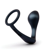 b-vibe b-Vibe Butties Ringer Cock Ring & Prostate Plug - Black