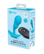 b-vibe b-Vibe Remote Control P-Spot Snug Plug - Blue - 95g - Image 3