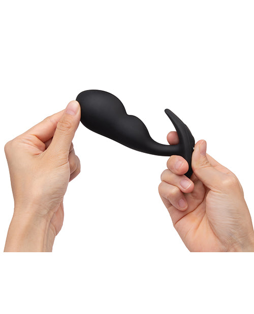 b-vibe b-Vibe Remote Control P-Spot Snug Plug - Black - 145g - Image 7