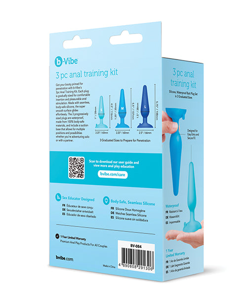 b-vibe b-Vibe Anal Training Kit - 3 Piece Set - Image 5