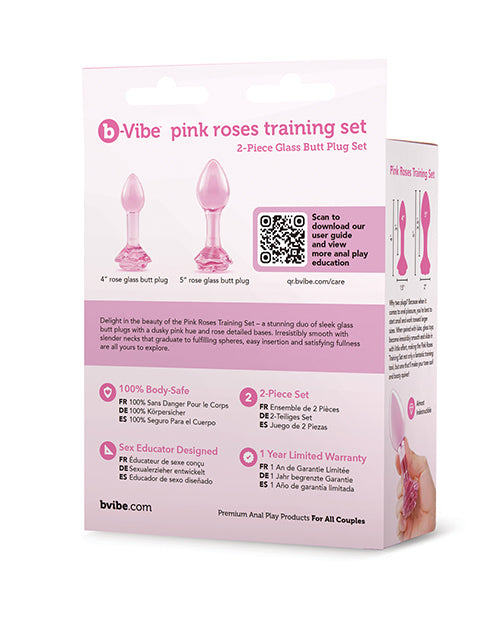 b-vibe b-Vibe Pink Roses Training Set - Image 6