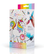 b-vibe b-Vibe Unicorn Tail Vibrating Butt Plug - Special Edition - Image 2