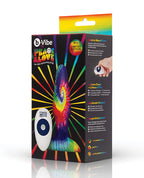 b-vibe b-Vibe Peace & Love Tie-Dye Rimming Plug - Special Edition - Image 2