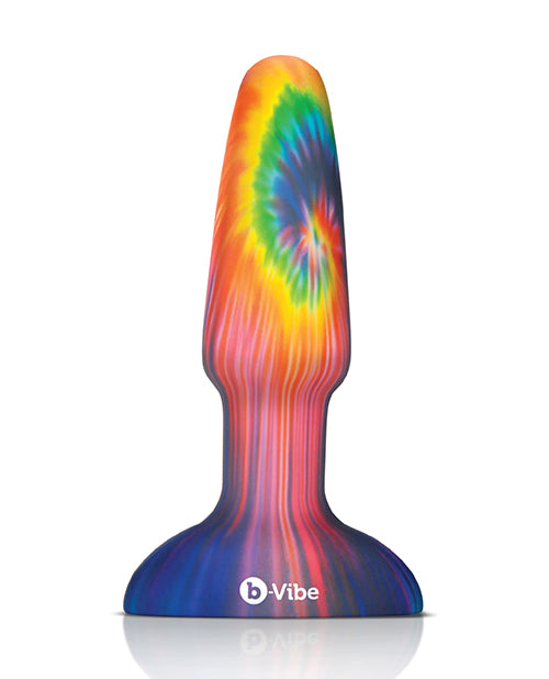 b-vibe b-Vibe Peace & Love Tie-Dye Rimming Plug - Special Edition