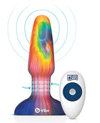 b-vibe b-Vibe Peace & Love Tie-Dye Rimming Plug - Special Edition - Image 6
