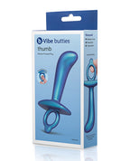 b-vibe b-Vibe Butties Thumb Silicone Prostate Plug - Black - Image 2
