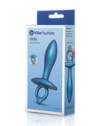 b-vibe b-Vibe Butties Slide Silicone Butt Plug - Black - Image 2