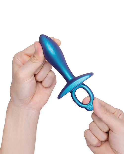 b-vibe b-Vibe Butties Slide Silicone Butt Plug - Black - Image 5