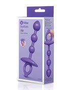 b-vibe b-Vibe Butties Zip Silicone Anal Beads - Black - Image 7