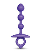 b-vibe b-Vibe Butties Zip Silicone Anal Beads - Black