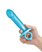 b-vibe b-Vibe Butties Lil Dil Silicone Anal Dildo - Black - Image 4