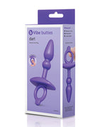 b-vibe b-Vibe Butties Dart Silicone Anal Plug - Black - Image 2