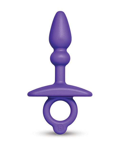 b-vibe b-Vibe Butties Dart Silicone Anal Plug - Black