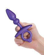 b-vibe b-Vibe Butties Dart Silicone Anal Plug - Black - Image 4