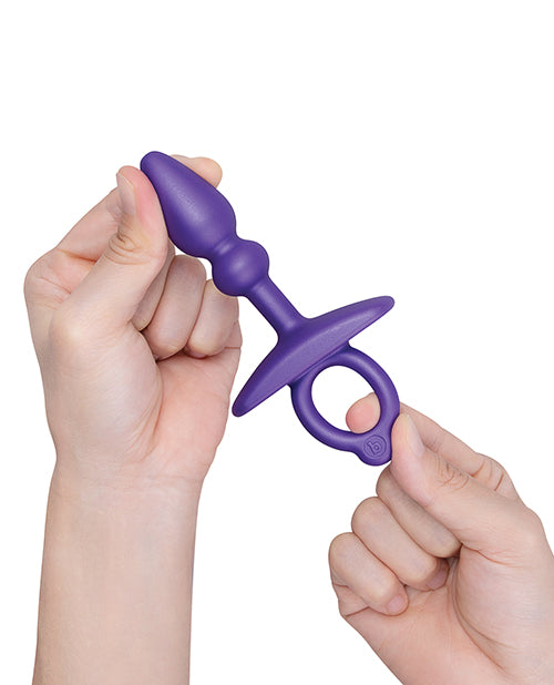b-vibe b-Vibe Butties Dart Silicone Anal Plug - Black - Image 8