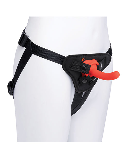 b-vibe b-Vibe Beginner's Strap-On Harness Set - With 5" Silicone Dildo Peg